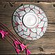 Заказать Тарелка нерикоми «Сакура». Pylina-ceramics. Ярмарка Мастеров. . Тарелки Фото №3