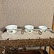 Винтаж: HAVILAND Limoges aluminite антикварные фарфоровые ковши. Редкость!. Кухонная утварь винтажная. antikvariat-vin. Интернет-магазин Ярмарка Мастеров.  Фото №2