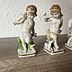 Винтаж: 4 антикварных ангелочка Rudolstadt Thüringen 13 см. Статуэтки винтажные. Traumpuppen (Куклы моей мечты). Ярмарка Мастеров.  Фото №6