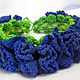 Order A wreath on the head,hair band for girls 'Cornflowers'. Gala Devi (crochet design). Livemaster. . Children\'s tiaras Фото №3