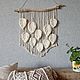 Мастер-класс: Макраме панно Листья. Мастер-классы. macrame_anastasiya. Ярмарка Мастеров.  Фото №5