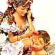 Винтаж: "Сладкие моменты", Leonardo Collection, Англия. Статуэтки винтажные. Елена thing_with_history. Ярмарка Мастеров.  Фото №6