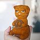 Кот из шерсти, Войлочная игрушка, Москва,  Фото №1