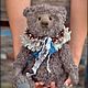 Old bear Gray. Мягкие игрушки. Olga Rybkina. Ярмарка Мастеров.  Фото №6