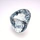 Заказать 17.43 ct. Аквамарин, сердце. Мозамбик. + гемм. заключение. Зов Камня - магазин украшений. Ярмарка Мастеров. . Кристаллы Фото №3