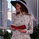 Historical dress 'Poetry' milk cambric. Dresses. Moda No Time. Online shopping on My Livemaster.  Фото №2