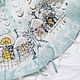 Валяный снуд «Мятная прогулка», Шарфы, Новосибирск,  Фото №1