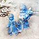 Soap Santa Claus and Snow Maiden gift curly new year, Soap, Moscow,  Фото №1