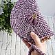 Сумка "Седло". Клатчи. Knitted basket. Интернет-магазин Ярмарка Мастеров.  Фото №2