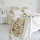 Bed linen in champagne vintage rose, satin, Bedding sets, Krasnodar,  Фото №1