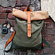 Backpack-twist 'Urban - khaki', Backpacks, St. Petersburg,  Фото №1