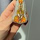 Брошь в форме носа из бисера своими руками. Брошь-булавка. Brooches-by-anna. Интернет-магазин Ярмарка Мастеров.  Фото №2