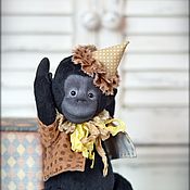 Куклы и игрушки handmade. Livemaster - original item Teddy Bears: Old monkey Mike. Handmade.
