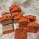 Натуральное мыло ручной работы СЛАДКАЯ ПАПАЙЯ. Мыло. Gevera-soap. Интернет-магазин Ярмарка Мастеров.  Фото №2