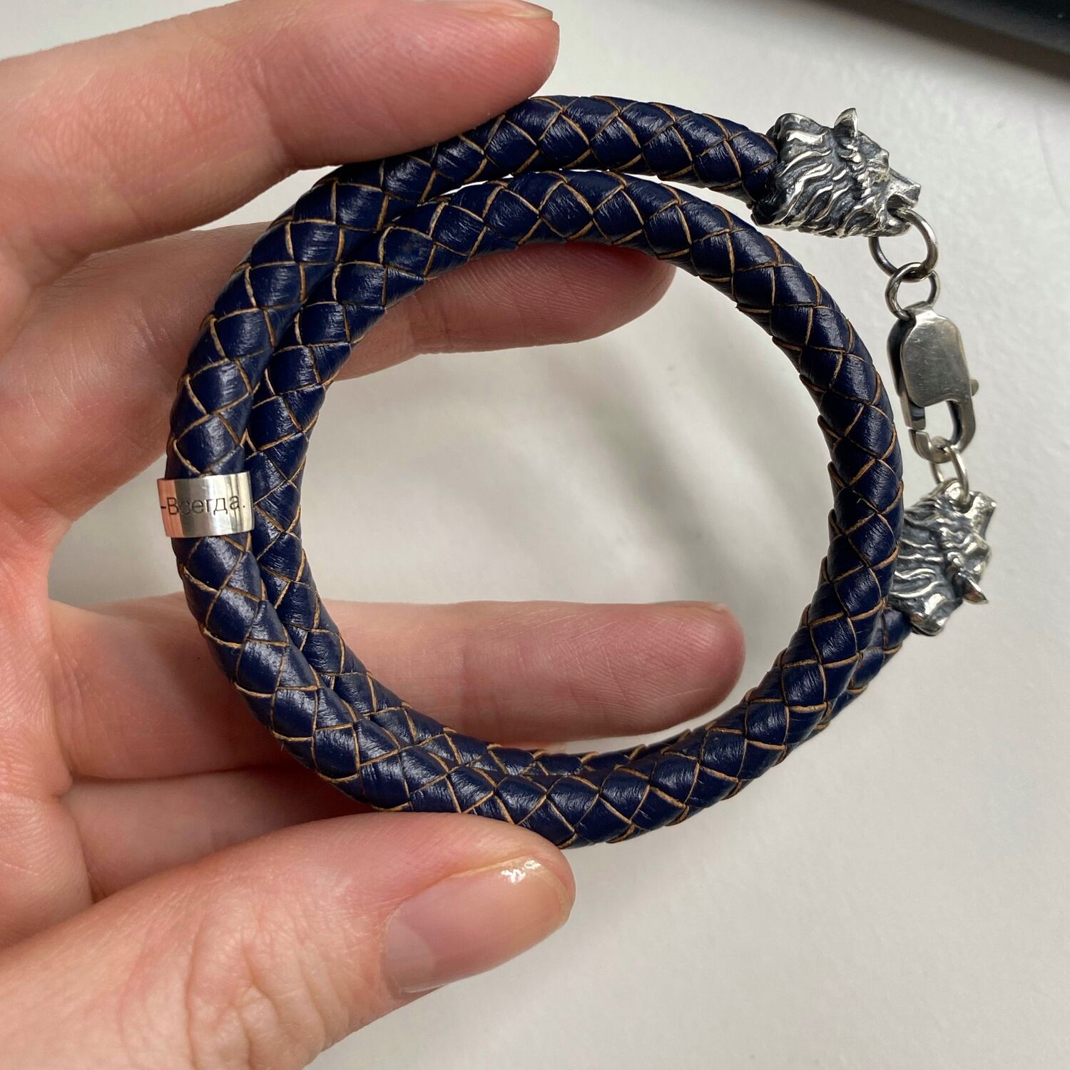 Мужской браслет из кожи, с гравировкой в интернет-магазине Ярмарка ...