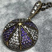 Украшения handmade. Livemaster - original item Istanbul pendant silver topaz amethysts. Handmade.