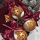 Набор елочных шаров "Барокко". Елочные игрушки. Christmas Treasures: игрушки на елку. Ярмарка Мастеров.  Фото №4