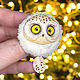 Brooches owls, Brooches, Moscow,  Фото №1