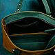 Заказать Сумка-шоппер из натуральной кожи!. Shein LeatherCraft/Шьем из кожи!. Ярмарка Мастеров. . Сумка-шоппер Фото №3