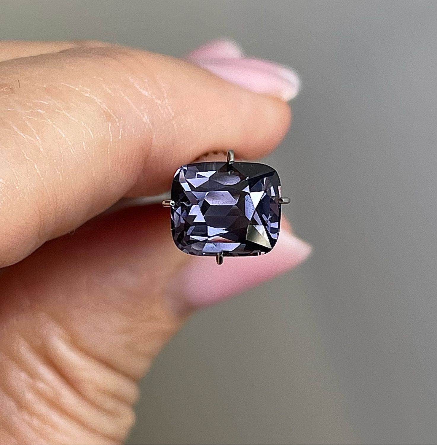Шпинель натуральная 3.05  ct  сумеречная, Кольца, Белорецк,  Фото №1
