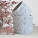 Concrete pot laced hat, set large and small. Pots1. Decor concrete Azov Garden. Online shopping on My Livemaster.  Фото №2