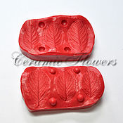 Материалы для творчества handmade. Livemaster - original item Silicone mold(Weiner) leaves of wild rose, different. Handmade.
