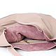 Shopper Bag Leather Pink Tote Shoulder Bag. Tote Bag. BagsByKaterinaKlestova (kklestova). My Livemaster. Фото №5