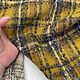  Tweed suit yellow cage. Fabric. AVS -dressshop. My Livemaster. Фото №4