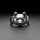Кольцо Панда. Кольца. AlexFox Jewelry. Интернет-магазин Ярмарка Мастеров.  Фото №2