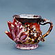 Mug with crystals 'Amethyst', Mugs and cups, Moscow,  Фото №1