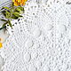 Openwork doily crochet. Doilies. Natalie crochet flowers. Online shopping on My Livemaster.  Фото №2
