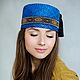 Шляпка Феска. Шляпы. Lagutina Millinery. Ярмарка Мастеров.  Фото №4