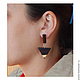 Triangular earrings, Earrings, Vladimir,  Фото №1