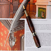 Канцелярские товары handmade. Livemaster - original item Bestseller fountain pen made of wenge wood. Handmade.