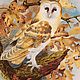 Тарелка 6143C Barn Owl от Coalport серии The Wise Owl. Тарелки декоративные. Farfor Сlub. Интернет-магазин Ярмарка Мастеров.  Фото №2