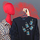 Sweatshirt Beetles sweatshirt with embroidery and decor handmade. Sweatshirts. Karina-bro. Online shopping on My Livemaster.  Фото №2