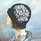 wool hat "Hydrangea". Hats1. FeltHouse (Irina). Online shopping on My Livemaster.  Фото №2