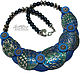 Necklace Combination Orange Gray (401) designer jewelry. Necklace. Svetlana Parenkova (parenkova). My Livemaster. Фото №8