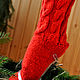 Тёплые шерстяные женские носки с резинкой "косы",размер 36-38. Носки. SaOfY (Ирина). Интернет-магазин Ярмарка Мастеров.  Фото №2