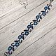 Order Bracelet braided: Bracelet 'Flower path' made of beads. Kairos. Livemaster. . Braided bracelet Фото №3