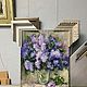 oil painting lilac. Pictures. Ирина Димчева. My Livemaster. Фото №6