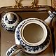 Винтаж: Чайник Villeroy & Boch Blue Castle. Сервизы винтажные. Белый филин. Ярмарка Мастеров.  Фото №7
