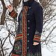 Заказать Вышивка на Вашем пальто. СЛАВный стиль от Заряны и Анны. Ярмарка Мастеров. . Пальто Фото №3