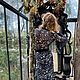 Пеньюар Ар-нуво. Халаты. Дизайн-студия Slada Fashion. Ярмарка Мастеров.  Фото №6