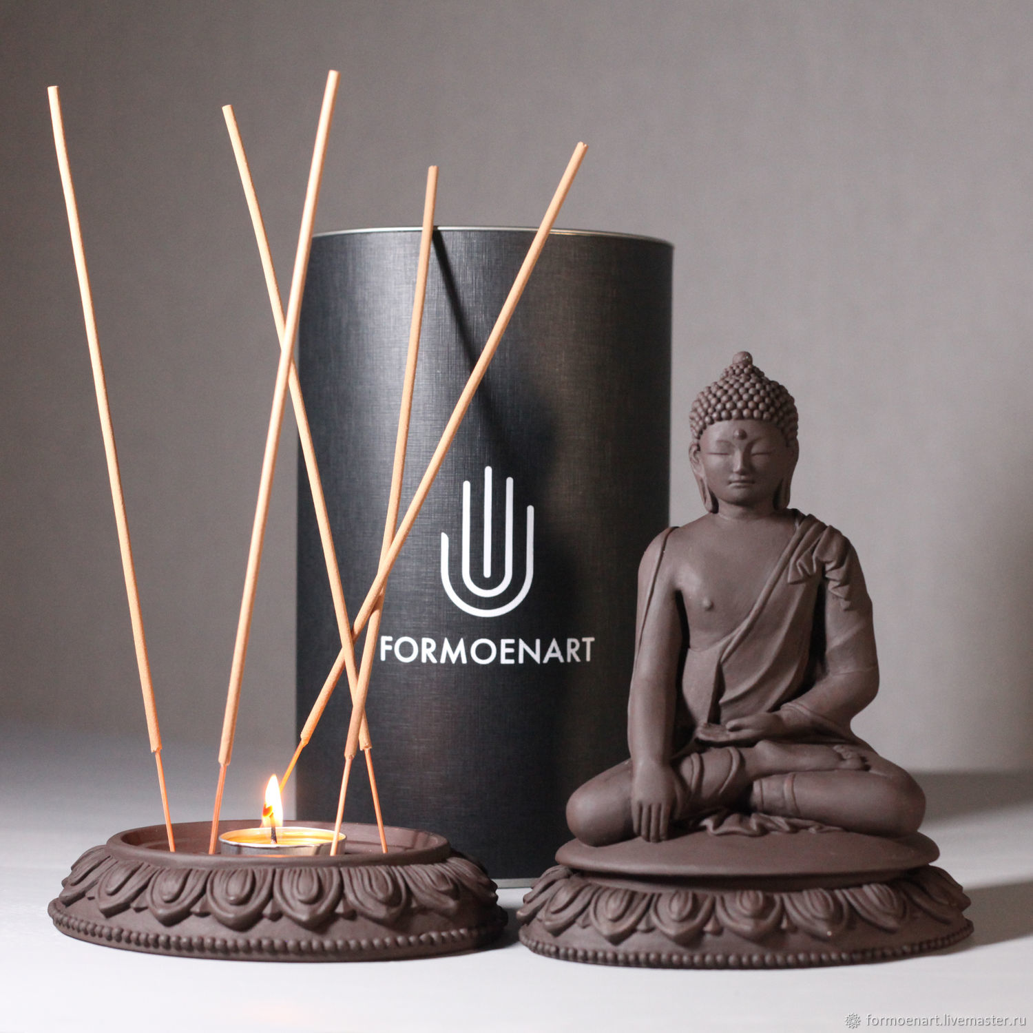 Будда (подставка для благовоний и свечей) –  онлайн на Ярмарке .