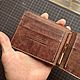 Заказать Зажим для денег (кошелёк). Mountainman_lc | изделия из кожи. Ярмарка Мастеров. . Органайзер Фото №3