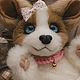 Собачка Корги Леди. Мягкие игрушки. Ольга Веселова «Mi-Mi Toys». Интернет-магазин Ярмарка Мастеров.  Фото №2