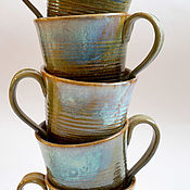 Посуда handmade. Livemaster - original item Mugs and cups: The 