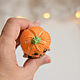 Pumpkin head, Pumpkin Halloween toy, pumpkin autumn decor. Round Head Doll. crochetsofttoys. Online shopping on My Livemaster.  Фото №2