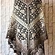 Заказать Шаль крючком-Платок крючком-Шаль вязаная-Большая. Multi Color Crochet (voronkova-olga). Ярмарка Мастеров. . Шали Фото №3